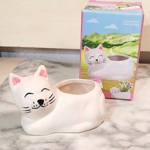 Cute Mini Cat Pot